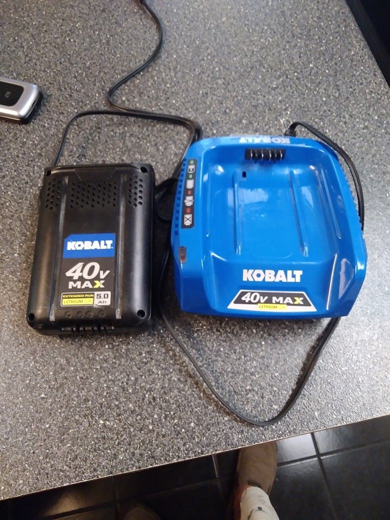 5 Ah. Battery And. Charger. 175.00