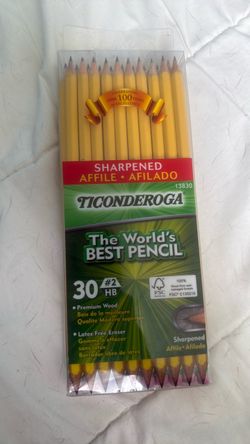 Ticonderoga #2 Pencils 30-Pack