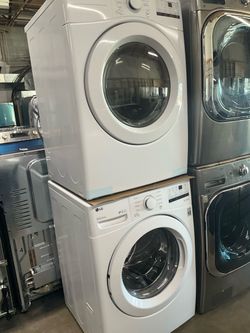LG washer and electric dryer