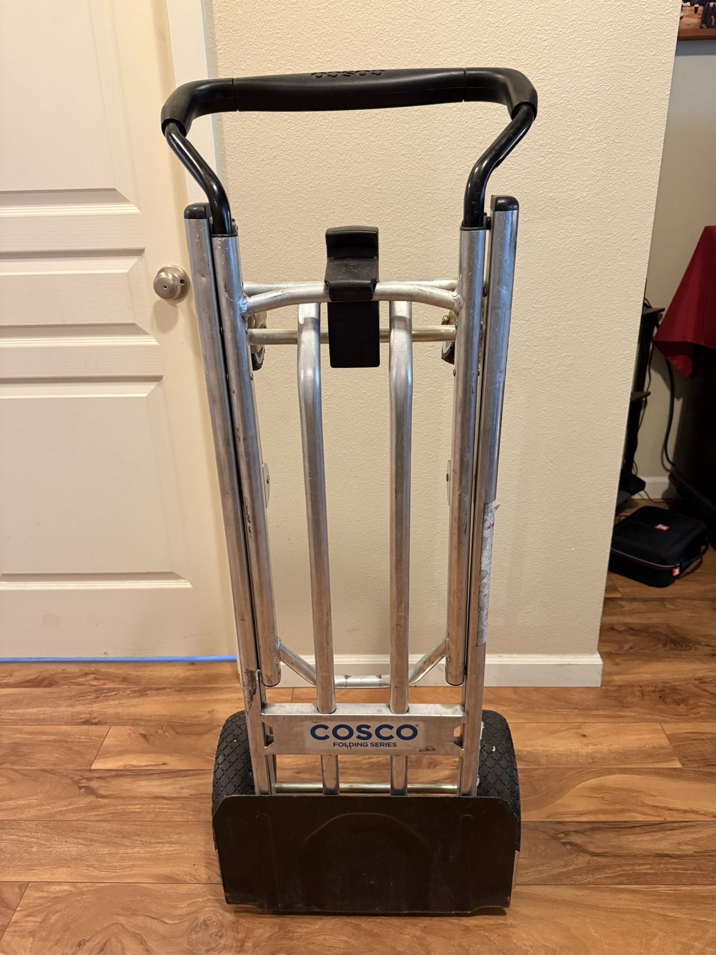 COSCO 2-In-1 Hand Truck with Flat-Free Wheel