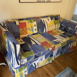 Funky coffeehouse vibe couch