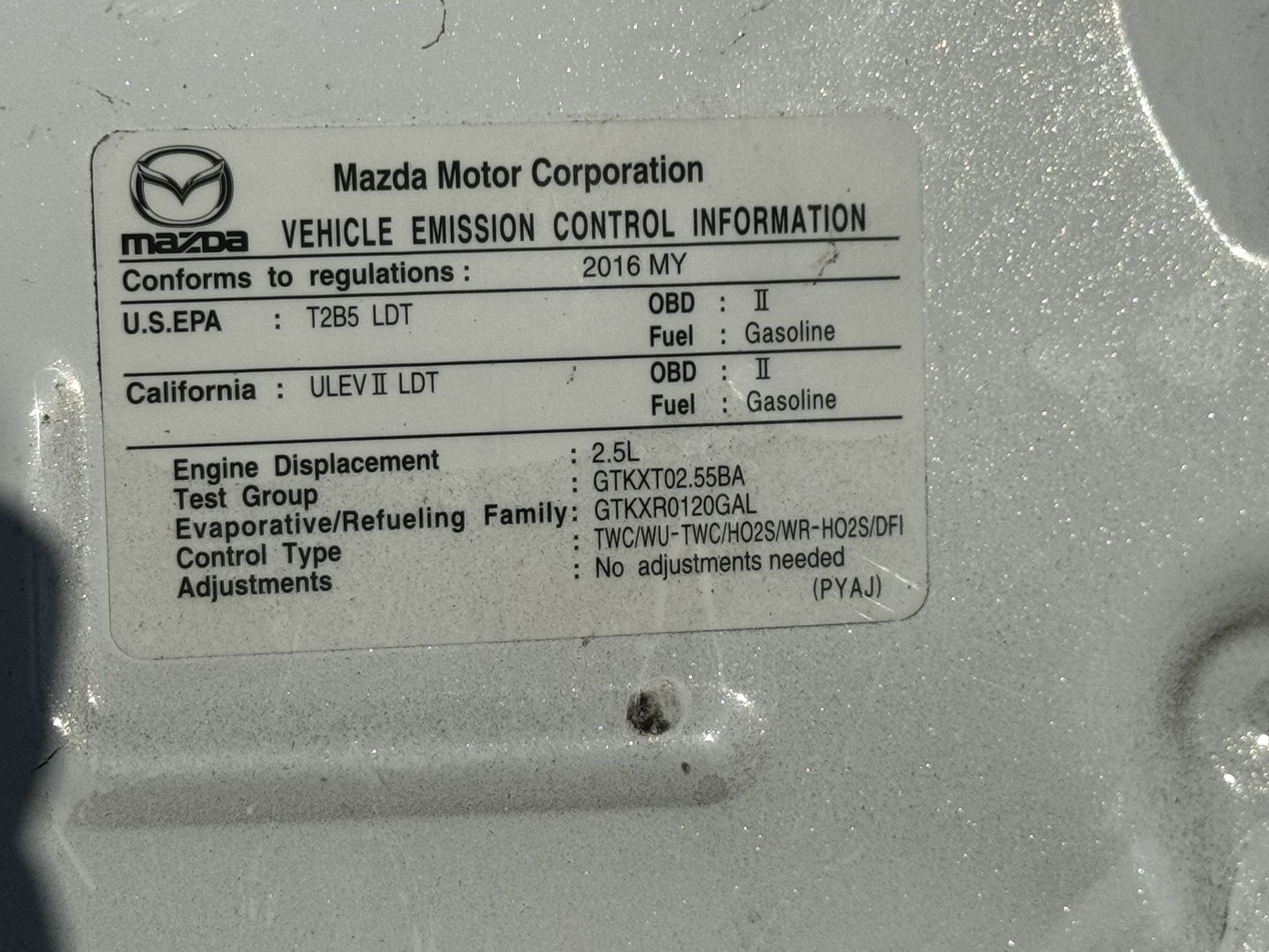 2013-2014-2015-2016 Mazda Cx5 CX-5 Hood OEM for Sale in Los