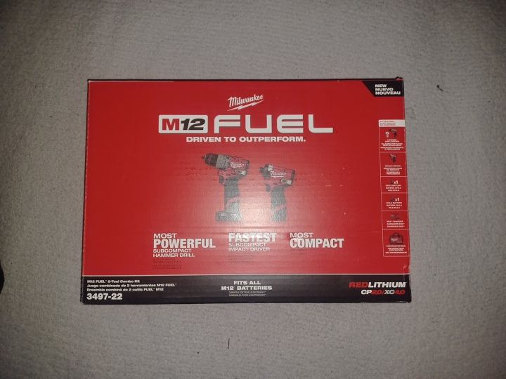 Milwaukee M12 Fuel 2 Tool Combo Kit