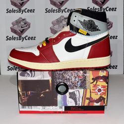 Jordan 1 OG Union LA Chicago Size 10.5