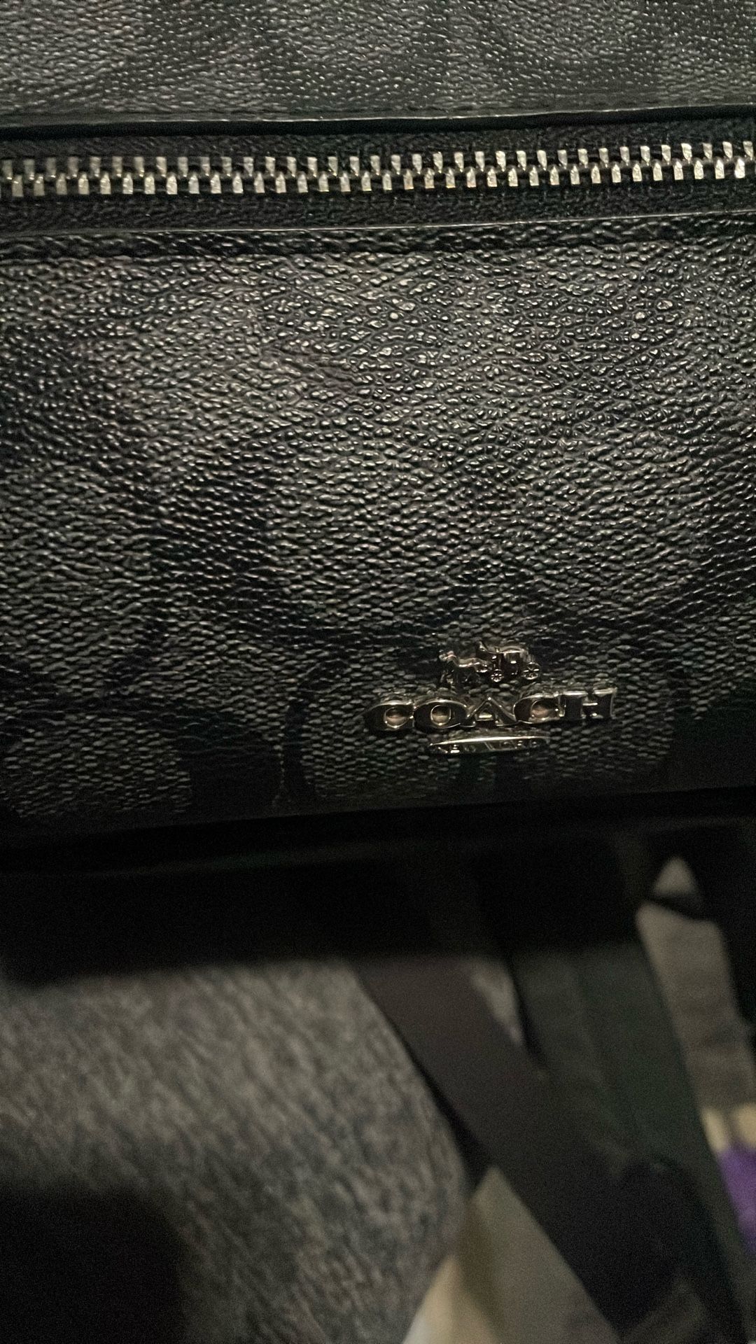 Coach Mini Black Backpack 