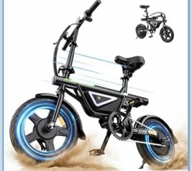 Electric Bike for Adults, 1500W/500W Peak Motor 26 inch Mountain Ebike & 14 inch Foldable Electric Bike, 80/20 Miles Range 36V Battery Adult Electric 