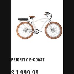 Priority E - Coast Electric Bike 