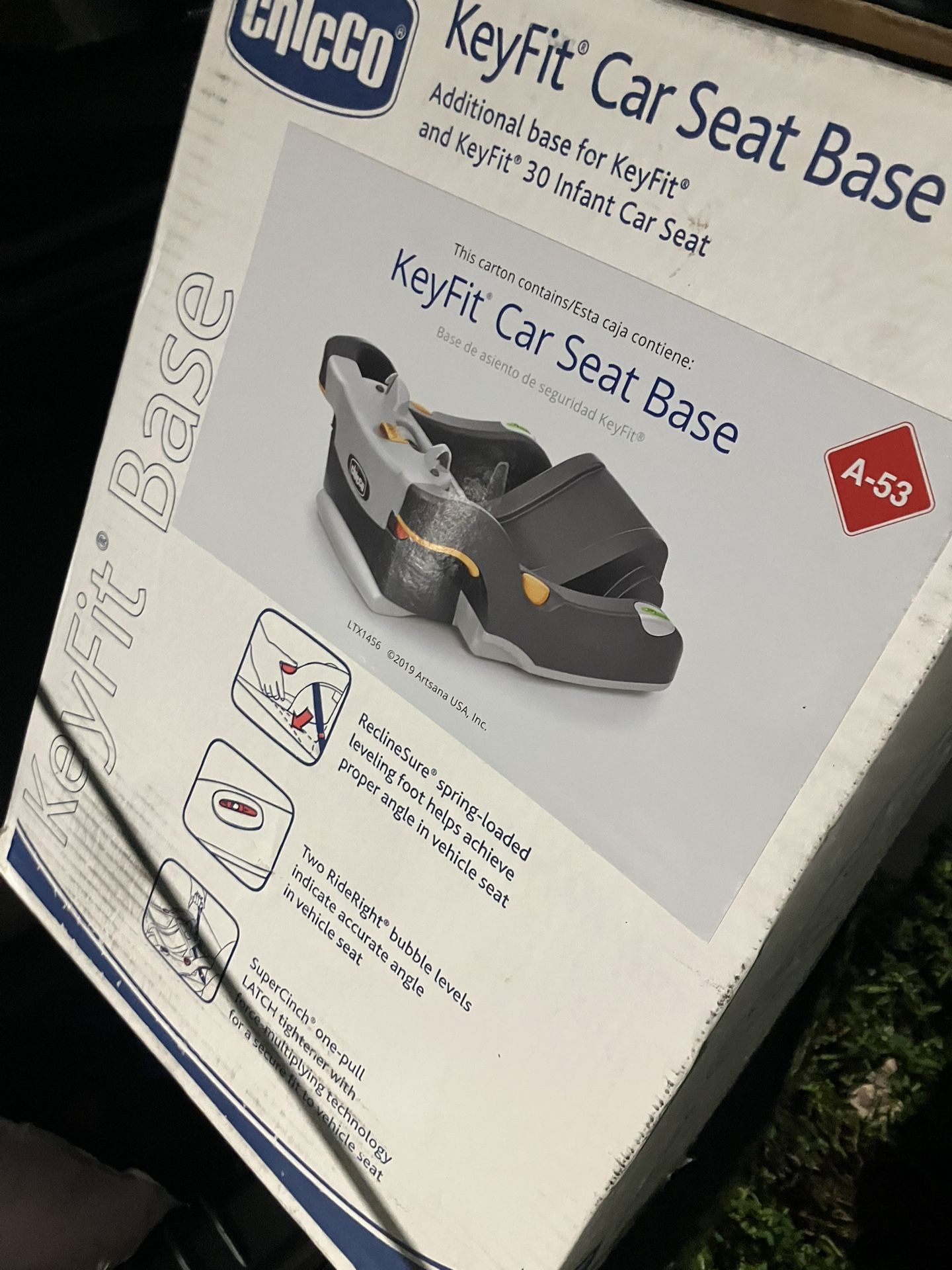 Key Fit Car Seat Base Only No Seat Just Base
