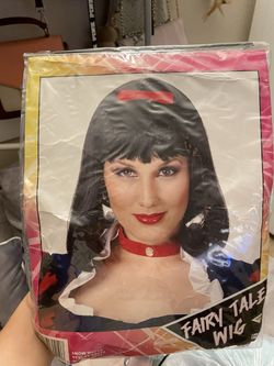 Black Wig Costume 