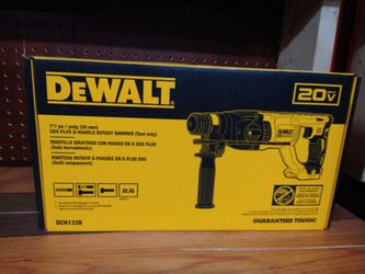 DeWalt 20V max XR 1"po/SDS PLUS handle Rotary hammer TOOL ONLY brand new firm price (DCH133B)