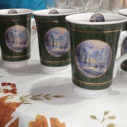 Thomas Kinkade Mug Set