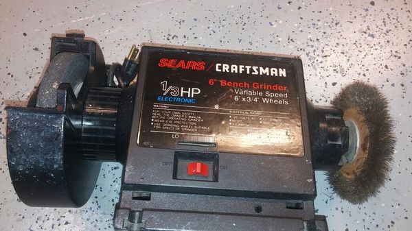 Craftsman 6 Bench Grinder Model 267 For Sale In Orlando Fl