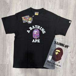 “Black” Bape pink & Purple Camo T-Shirt