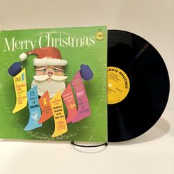 Vintage Christmas Record Vinyl 