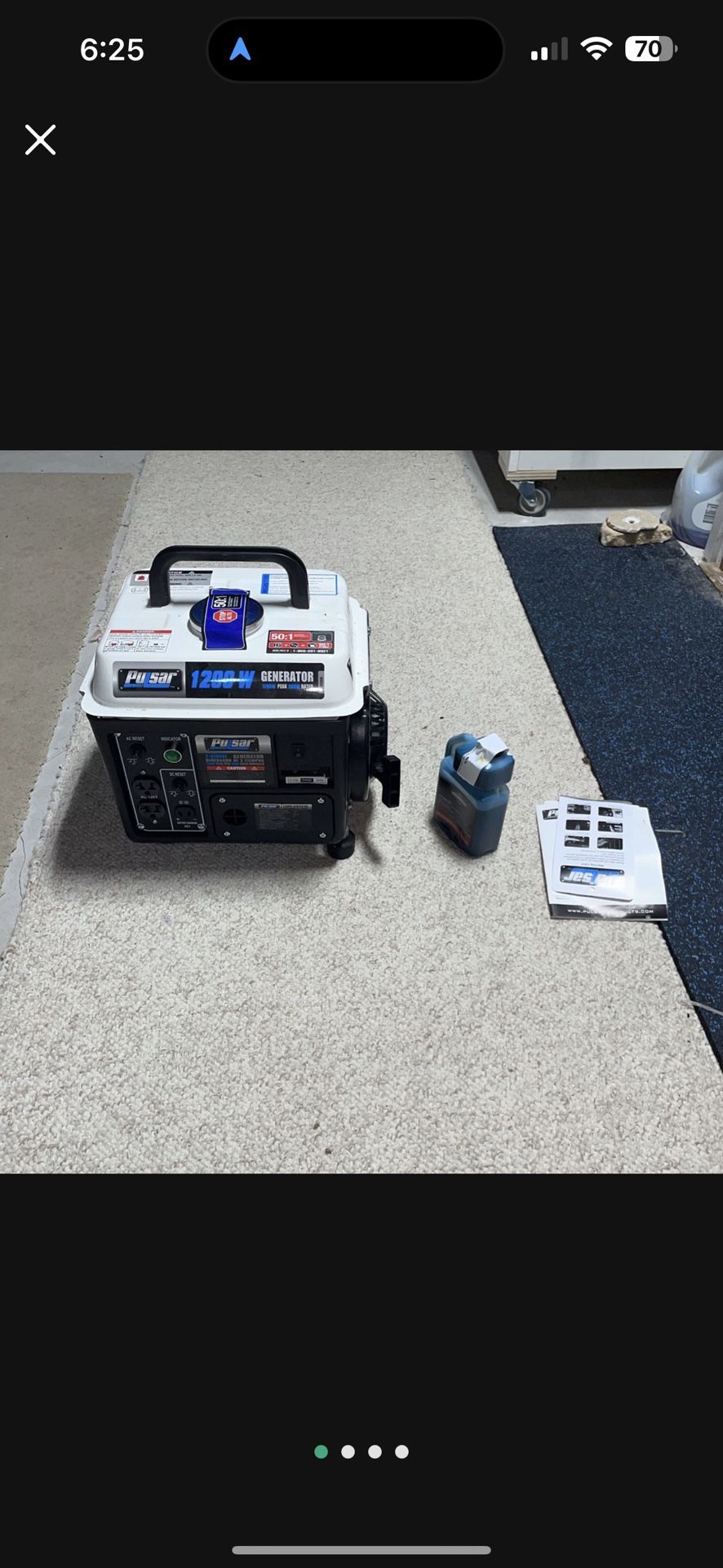 Generator 1200 watt New