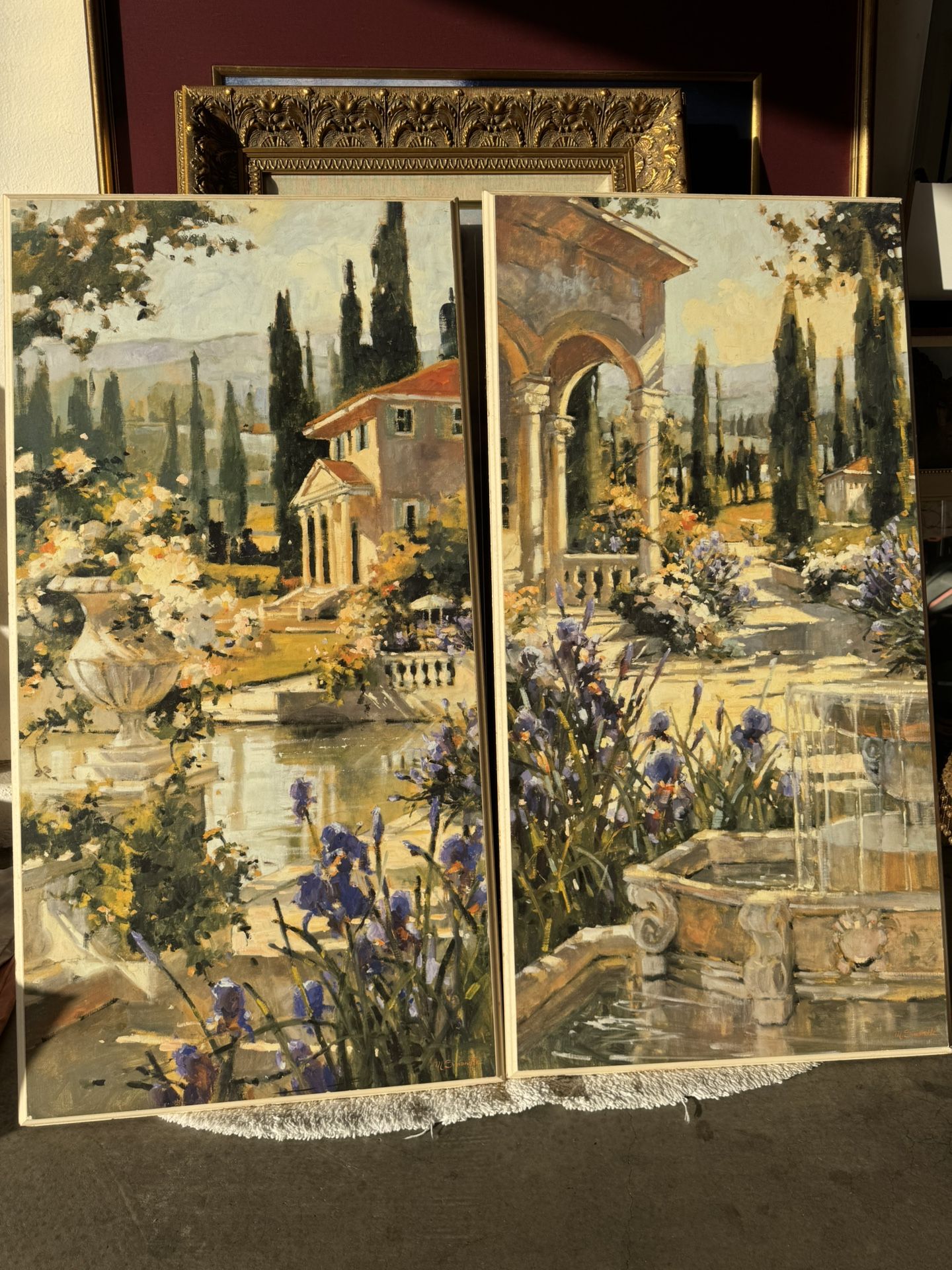 Two Wall Arts 40x 20