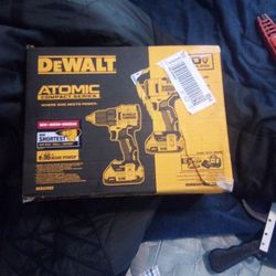 Brand-new 2combo Dewalt Impact And Drill 20v With Batteries And Charger