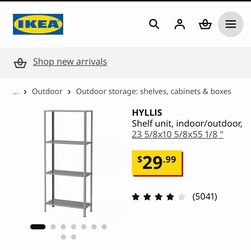 IKEA HYLLISS Storage Shelf Units $8/each