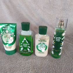 Bath & Body works vanilla Bean Noel 