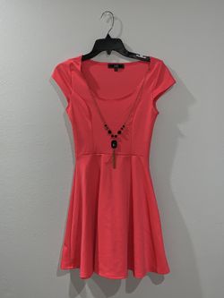 Bright Hot Pink Dress