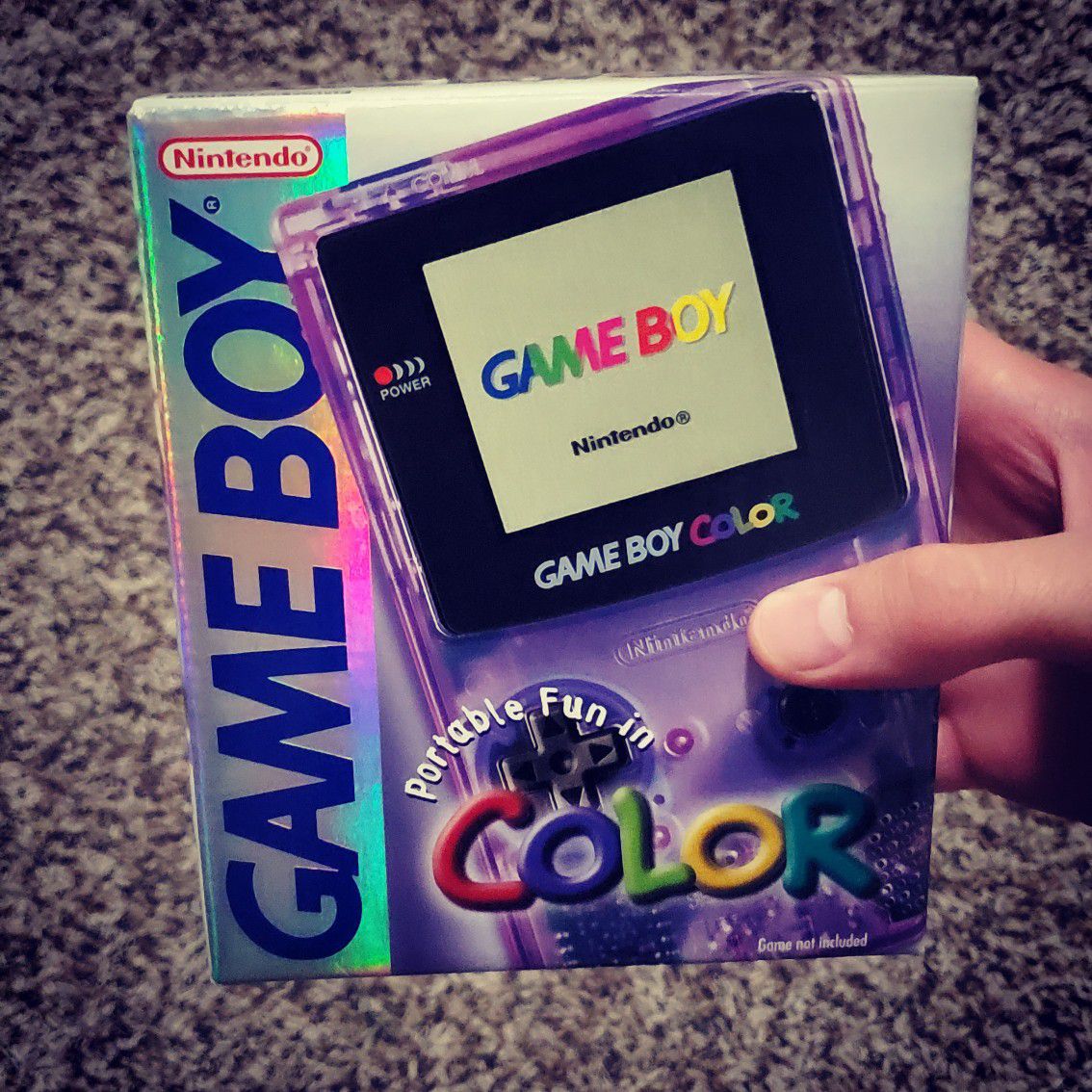 Game boy color mint