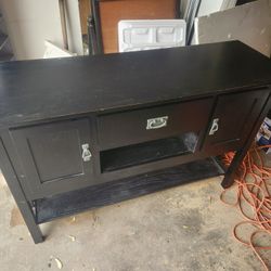 Black TV Stand