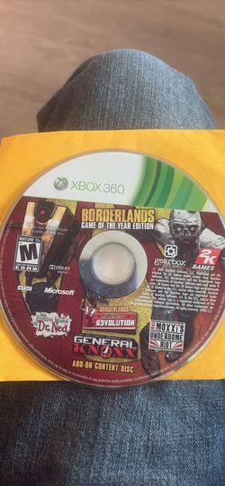 Borderlands game of the year add on
