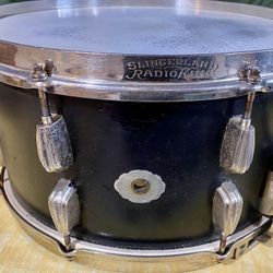 1940s Slingerland Radio King, Solid Maple Shell Snare 7x14”