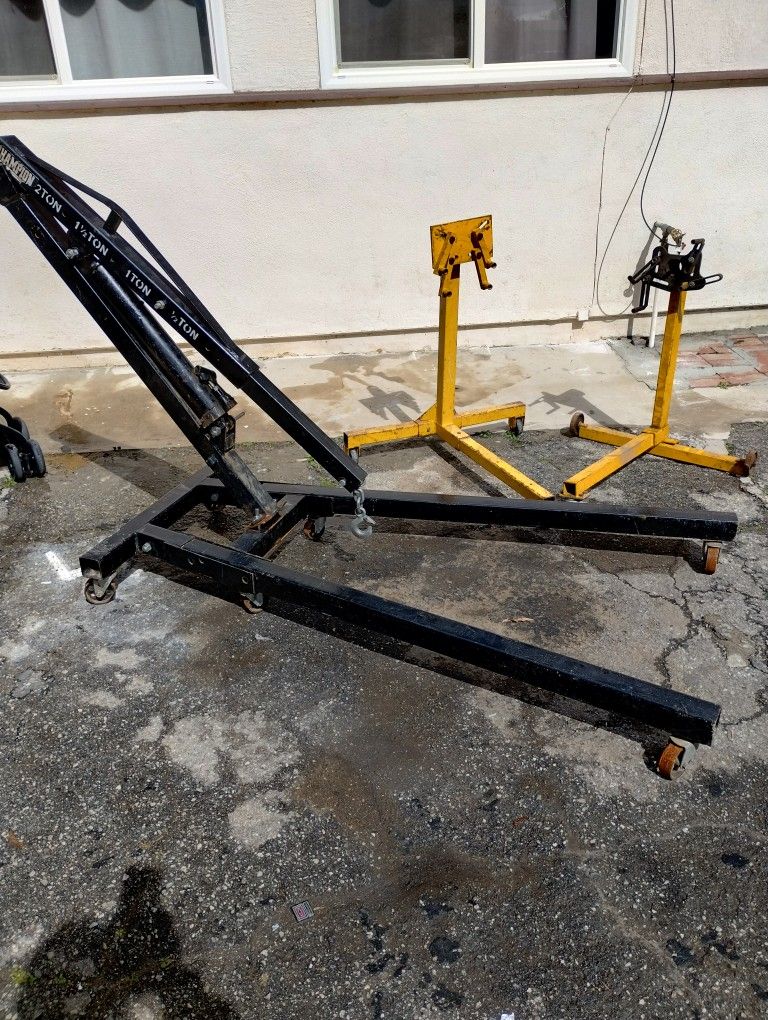 Engine Hoist And Stand for Sale in Moreno Valley, CA - OfferUp