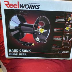 new reel works hose reel