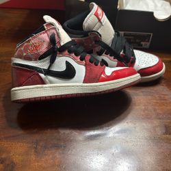 Jordan 1 Retro Spider-Man Youth 1.5 