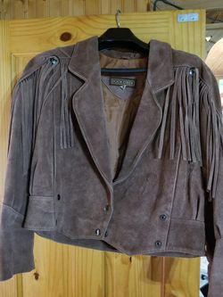 Womans leather jacket