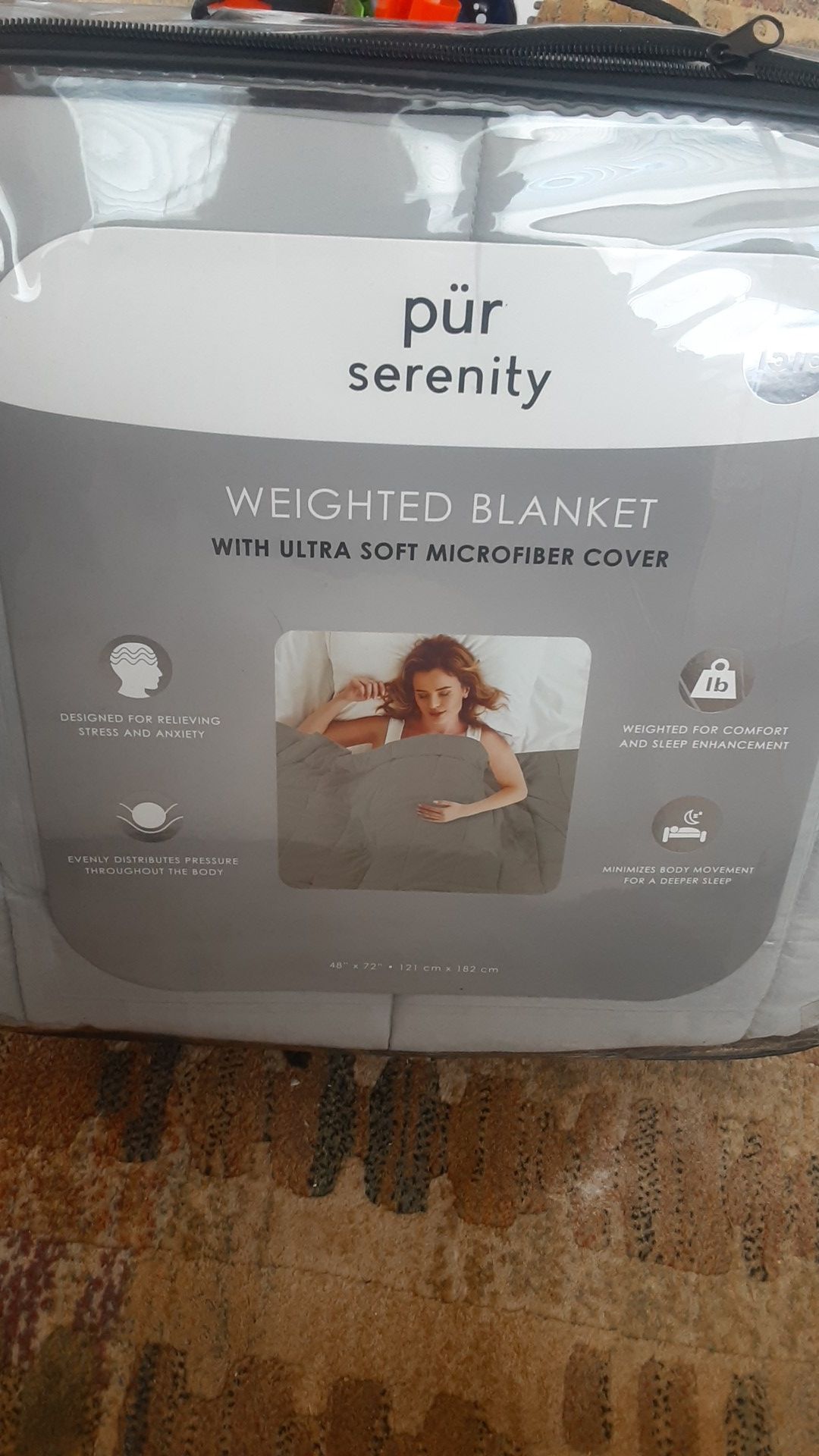 Pur Serenity 15lb weighted blanket