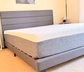 Memory Form Mattress and Bed Frame