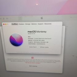 IMac 27" 3.3ghz, Quad Core I5, 8g Ram, 2 Terabyte HD