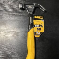 DEWALT 12 oz. Steel Curved Claw Nailing Hammer