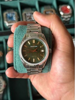 Seiko Mod: Grand Seiko Forest Green | Gold Indeces