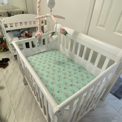 Changing Table, Crib And Matress.