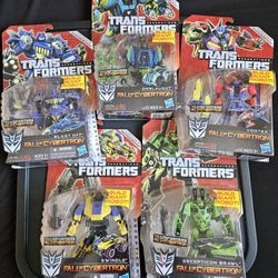 Fall Of Cybetron (2012) Combaticons/Bruticus Comeplete Set (NEW)