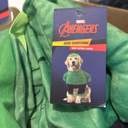 Hulk Pet Costume XL