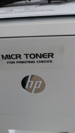 Printer New HP MICR printer with new toner