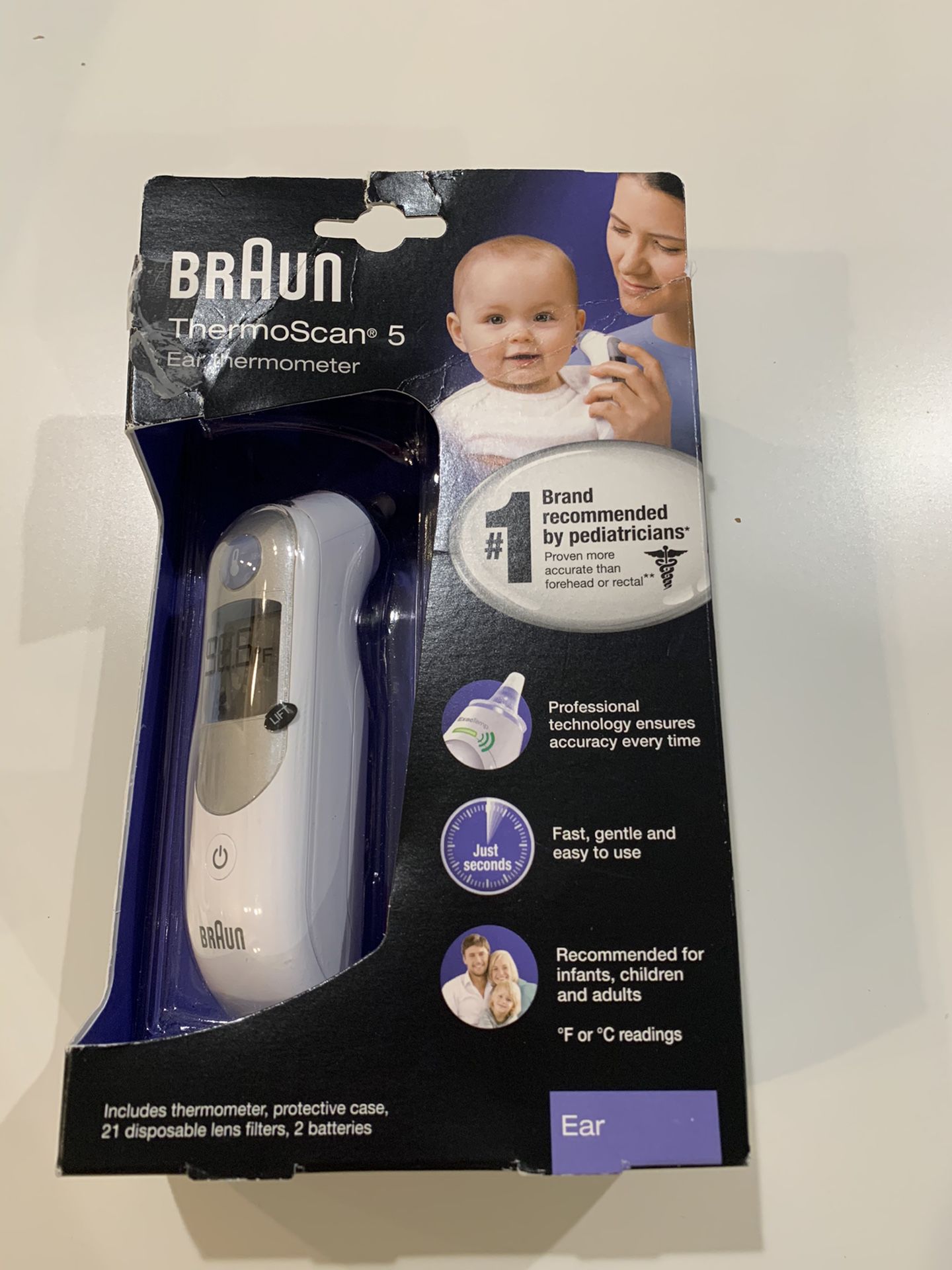 Braun ThermoScan with ExactTemp Ear Thermometer