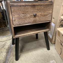 new  wood Nightstand