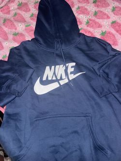 Nike Navy Blue Hoodie Size medium