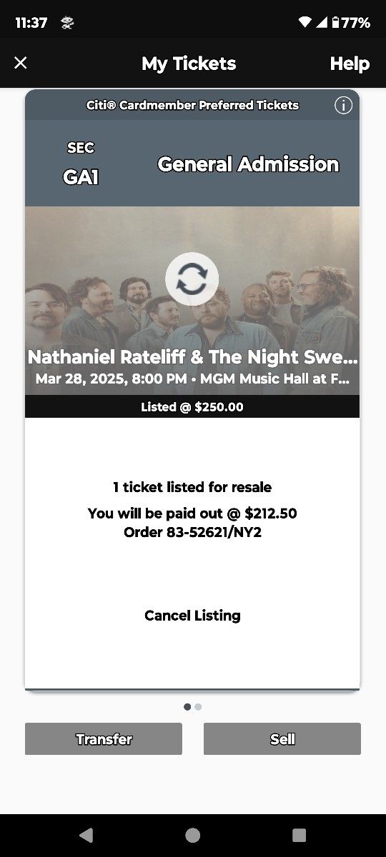 Nathaniel Rateliff and The Night Sweats tickets...