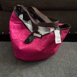 Tommy HillFiger(pink Tote Bag)
