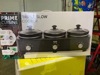 Triple Slow Cooker brand new