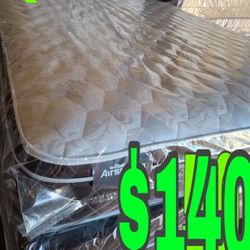 New Queen Plush Pillow Top 