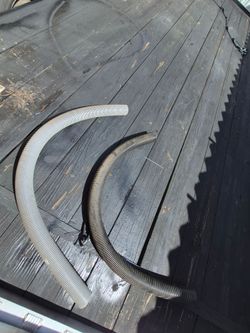 Outboard rigging hose