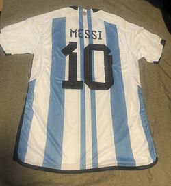 Lionel Messi Argentina Soccer Jersey Size S XL XXL